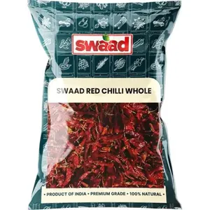 Swaad  Red Chilli Whole 150gr