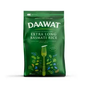 Dawaat Extra Long Basmati Rice 20kg