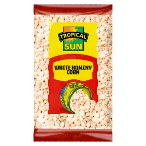 Tropical Sun White Hominy Corn 500gm